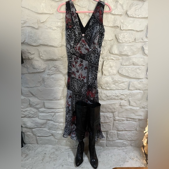 Size 8 Marc Fisher faux leather over the knee boots in black - Picture 2 of 7